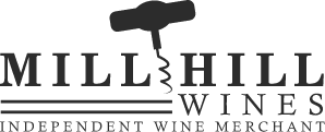 mill hill wines logo black